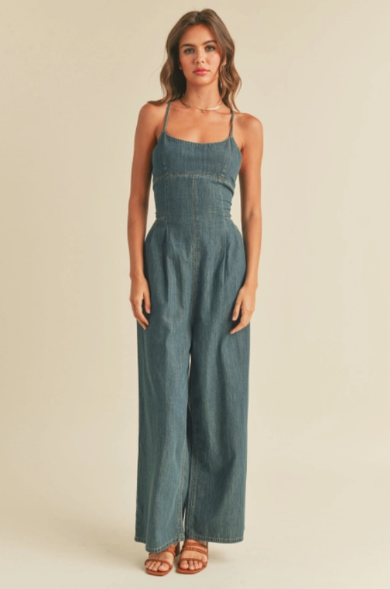 Tie up jumpsuit online
